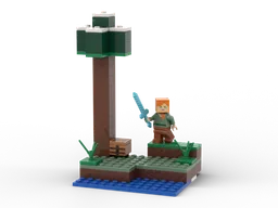 Minecraft Taiga Forest Adventure