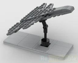 Military Jet Plane W/Stand