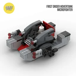 First Order Hovertank Microfighter