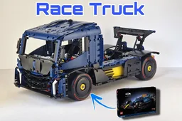 Race Truck (Red Bull) - 42206 B model alternate