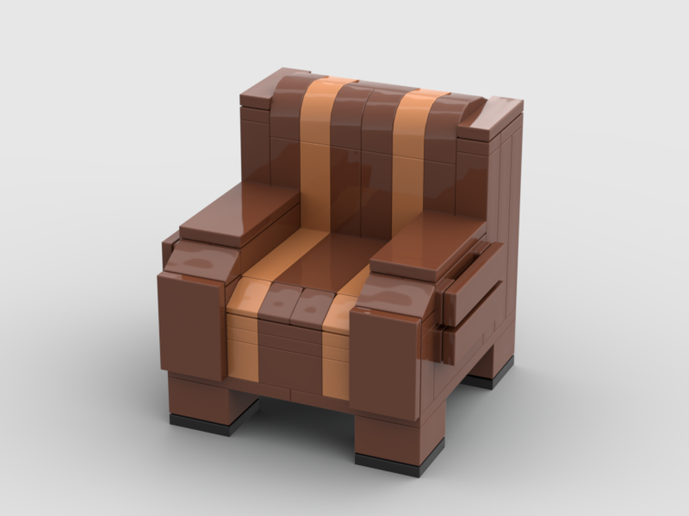 Lego Armchair #1 (70's look)