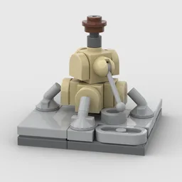 1:110 Luna 16 spacecraft