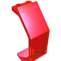 Panel 3 x 2 x 6 / Trans-Red