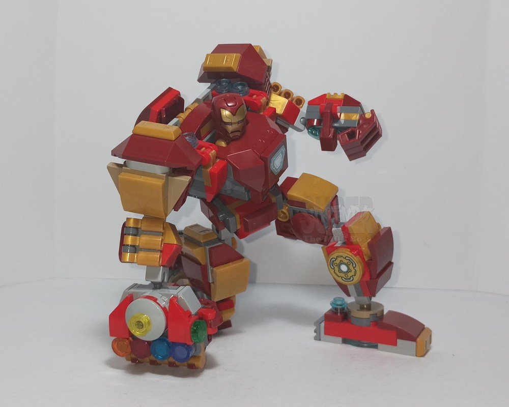 Lego Iron Man (Nano Gauntlet) Mech Armor
