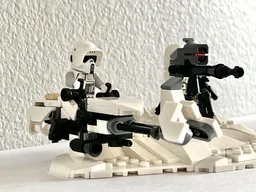 Snow trooper Battle Pack Hoth Display
