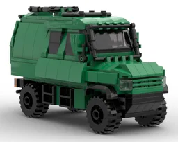 Army/Swat armored truck (green)