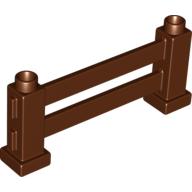 Lego Duplo Fence 1 x 6 x 2 / Reddish Brown