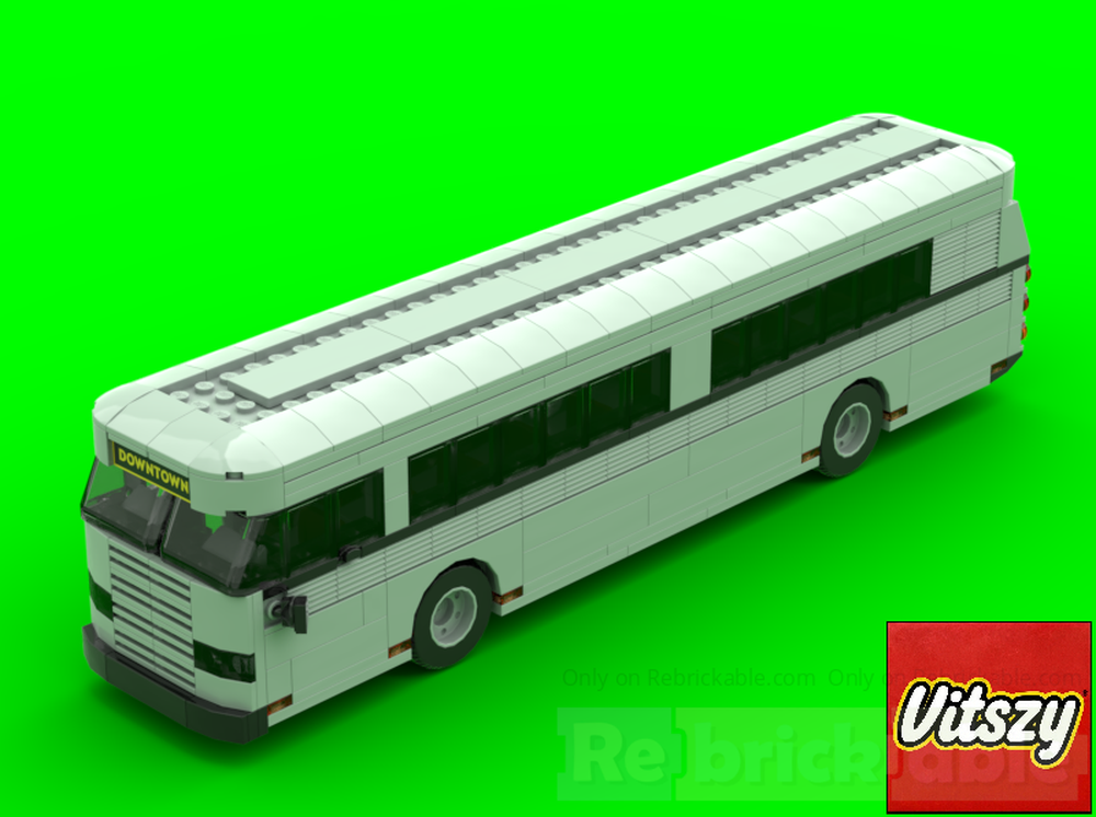 Lego American bus