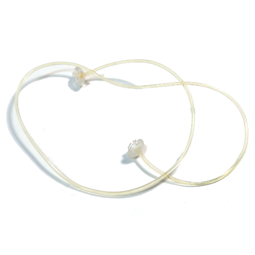 Lego Clikits Cord, Jelly String, 375mm, with Same Colored Caps / Trans-Clear
