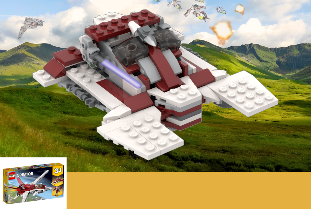 Lego 31086 Republic Fighter Tank