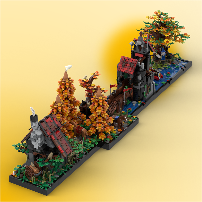 Lego Tribute to the 90s Castles