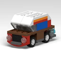 Upside down Car