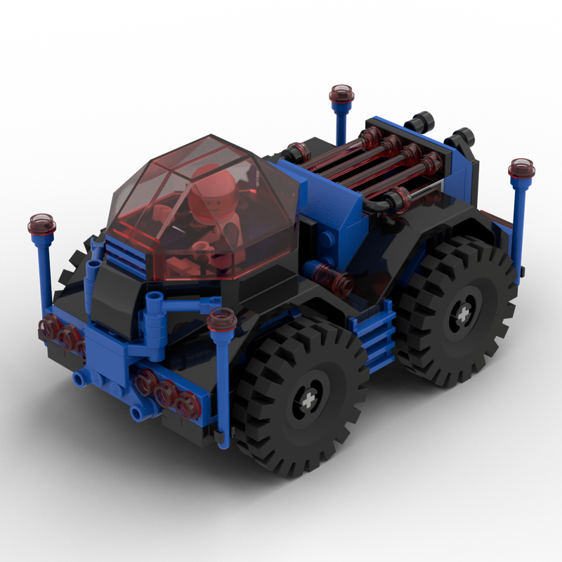 Lego MOC-0046 prisoner transport