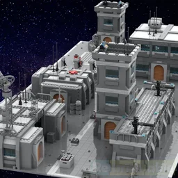 Modular Coruscant trooper base station