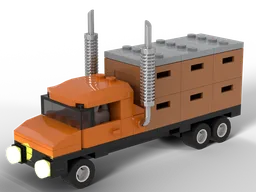 Cat supply truck
