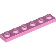 Plate 1 x 6 / Bright Pink