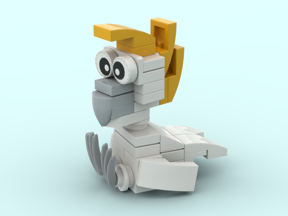 Lego Funny Birds: Cockatoo