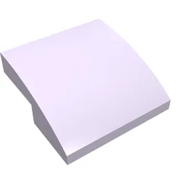 Brick Curved 2 x 2 x 2/3 / Lavender