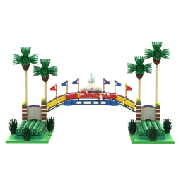 Magical Orlando Theme Park Entrance