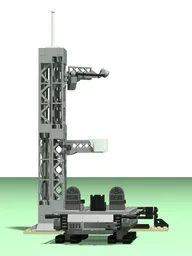 Launch Pad (partial) & Crawler - Extras for Mini Space Shuttle