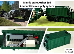 PLS v1 Archer ammunition handling unit BAE Systems Bofors