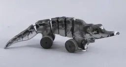 Wooden Pull-Along - Crocodile Segmented {Krokodille med Led}