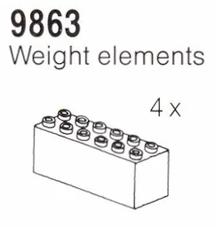 Weighted Brick Pack