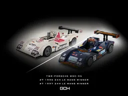 TWR-Porsche WSC-95 1996/1997 2-pack bundle