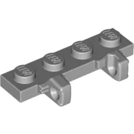 Hinge Plate 1 x 4 Locking Dual 1 Finger / Light Bluish Gray