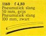 TECHNIC Pneumatic Tubing, 40cm +100cm