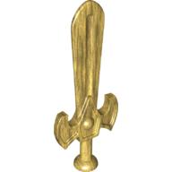 Lego Duplo Sword, Thick / Pearl Gold
