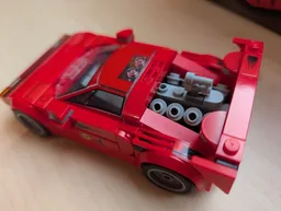 Rear engine car