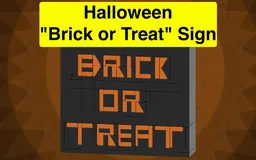 Halloween SNOT Sign - Brick or Treat