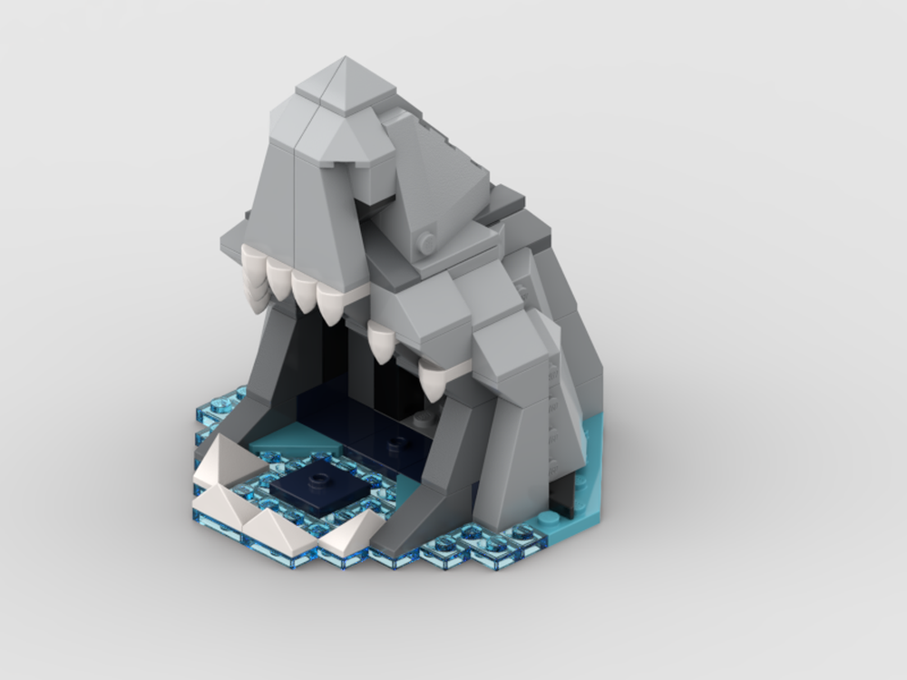 Lego Monster Fighters Gill Man Swamp Creature From the Blackish Lagoon Throne