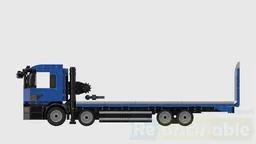 Self loader truck