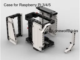 Raspberry Pi case for Pi 3B/4*/5