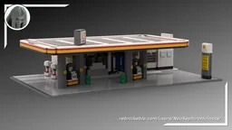Shell gas station