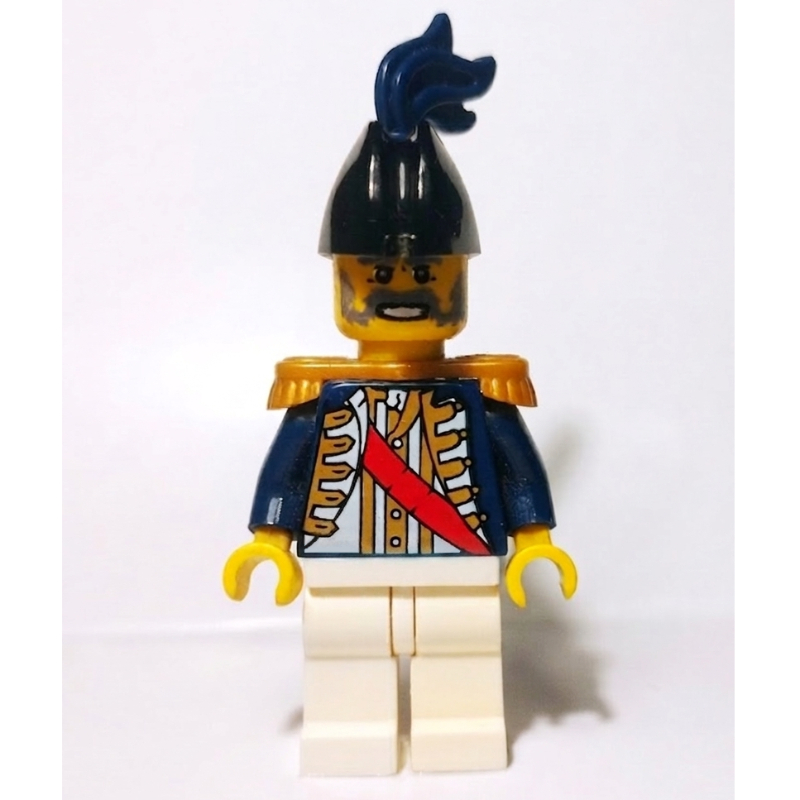 Lego Soldier (Imperial Soldier II) - Governor, Dark Blue Plume