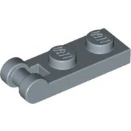 Plate Special 1 x 2 with Handle on End [Closed Ends] / Sand Blue