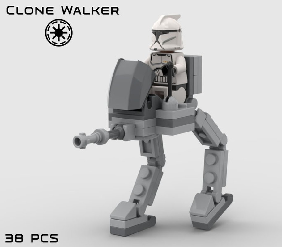 Lego Clone Walker Polybag Remake.