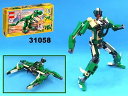 Transformer Viper Jet from LEGO Creator 31058: Mighty Dinosaurs
