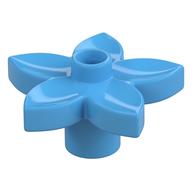 Lego Duplo Plant, Flower with 1 Top Stud / Medium Blue