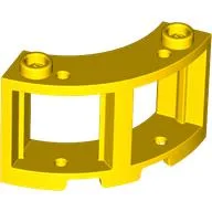 Window Round 3 x 3 x 2 / Yellow