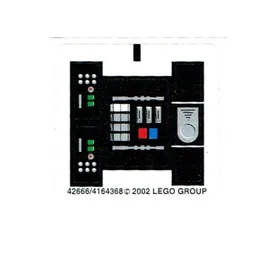 Sticker Sheet for Set 8010-1 / [No Color/Any Color]