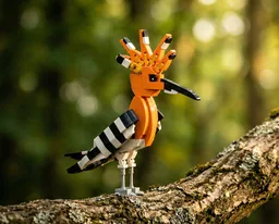 Hoopoe life size
