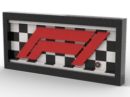 Formula 1 Freestanding Display Sign