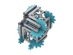 Geared cube net