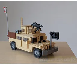HMMWV Up Armored HA (Heavy) SOF version
