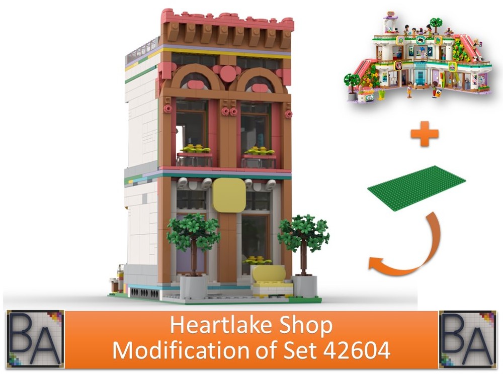 Lego Heartlake Shop - Modification of Set 42604