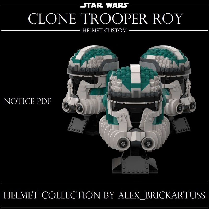 Lego Helmet Clone Roy